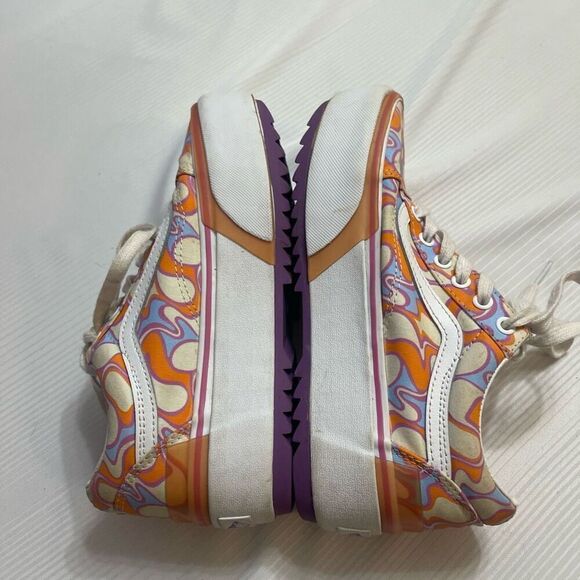 Vans Stacked Old Skool Multi Sneakers Shoes Size 6.5 6 1/2 - Picture 6 of 9